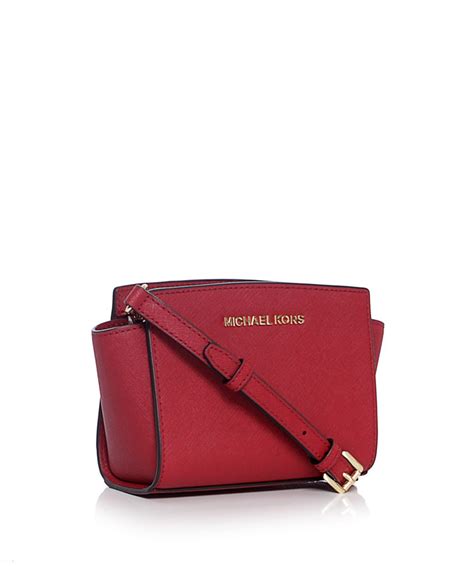 michael kors selma rouge|michael kors selma crossbody bag.